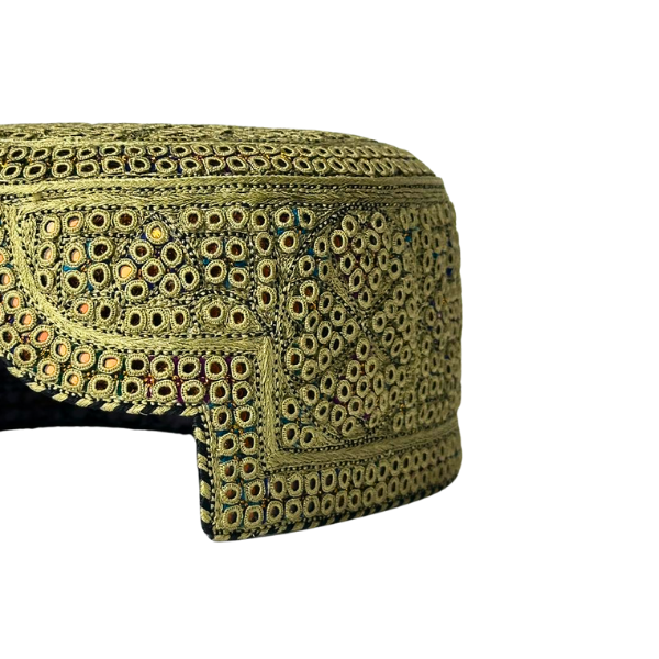 Golden Sindhi Topi - Golden Shade - Nasir Bhai