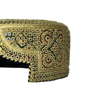 Light Brown Sindhi Topi - Traditional design - Nasir Bhai