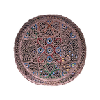 Light Pink Sindhi Topi - Flown Design - Nasir Bhai