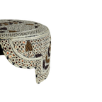 Light Brown Sindhi Topi - Flower Design - Golden Shade - Nasir Bhai