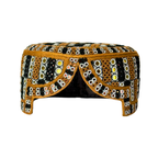 Golden Sindhi Topi - Traditional design - White Shade - Nasir Bhai