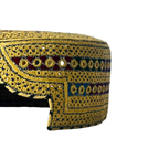 Golden Sindhi Topi - White Shade - Nasir Bhai
