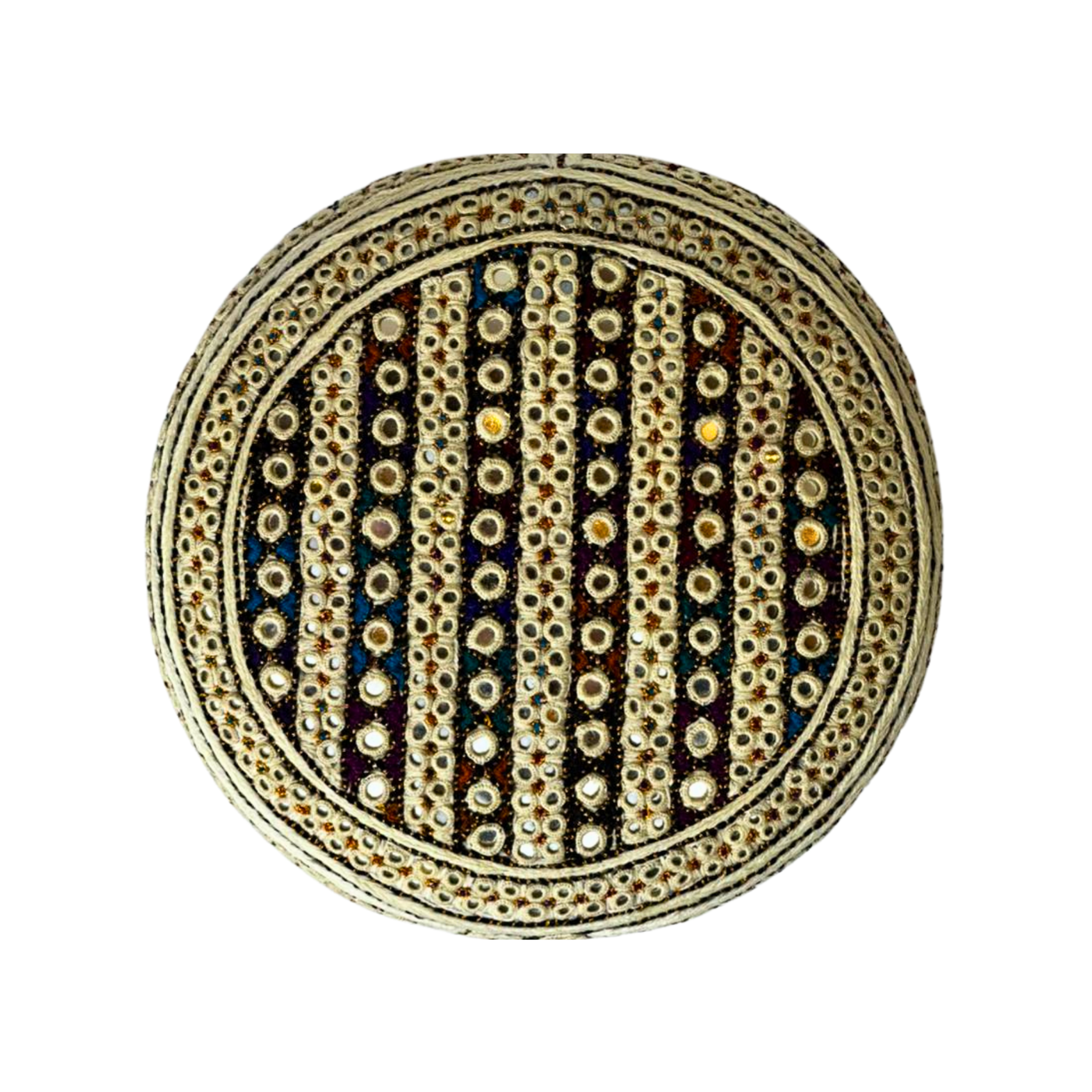 White Sindhi Topi - White Shade - Nasir Bhai
