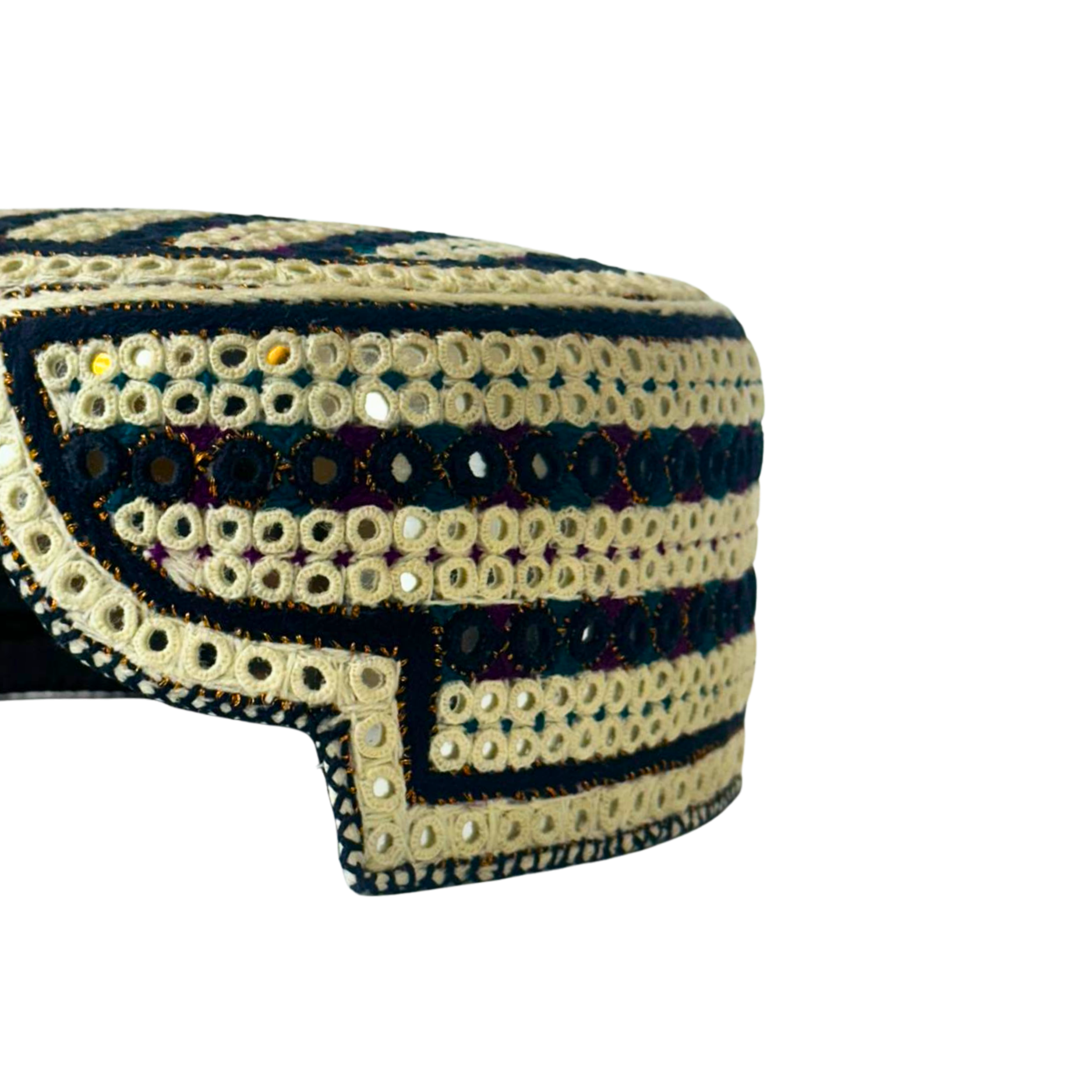 White Sindhi Topi - White Shade - Nasir Bhai