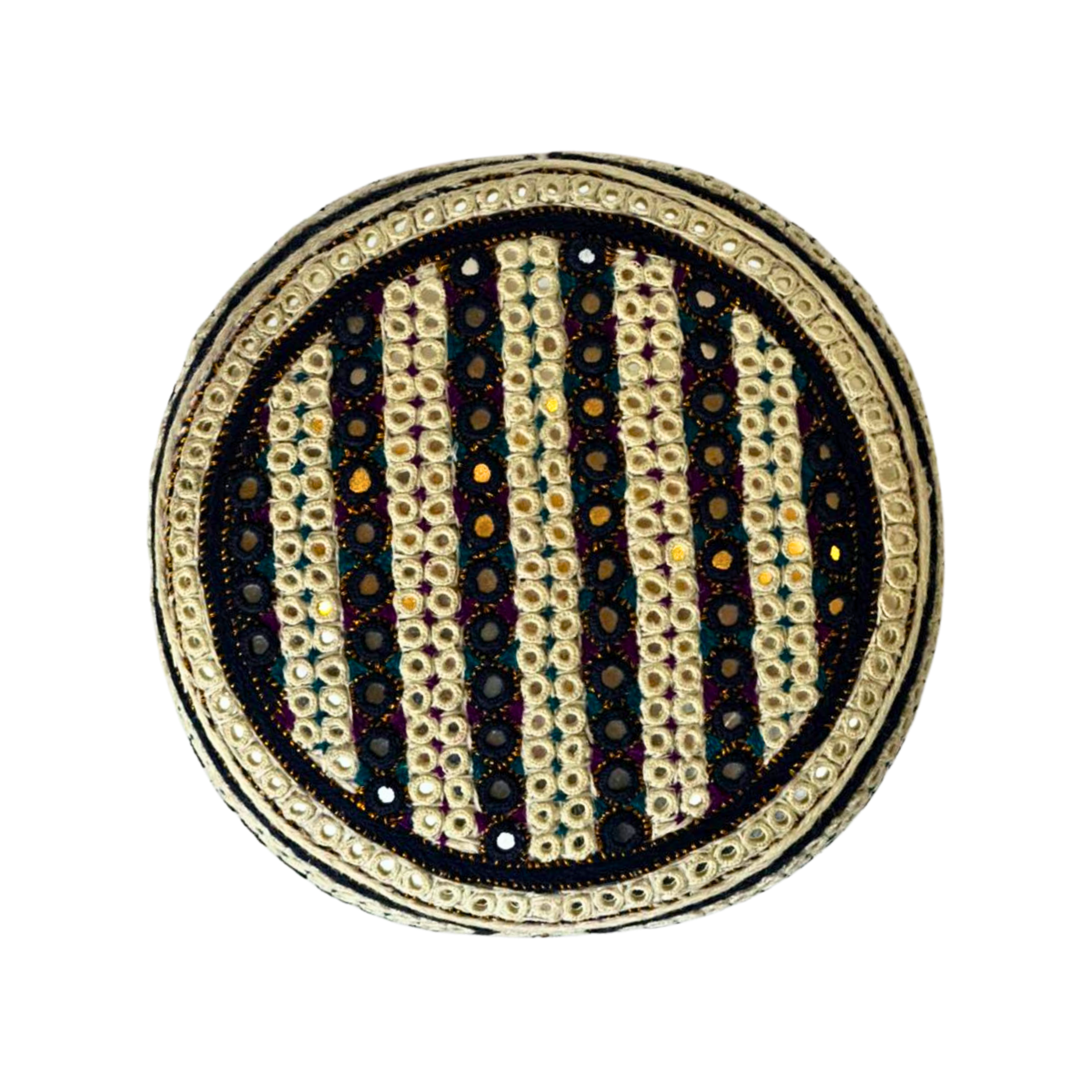 White Sindhi Topi - White Shade - Nasir Bhai