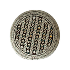 White Sindhi Topi - Golden Shade - Nasir Bhai