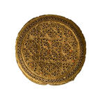 Golden Sindhi Topi - Flower Design - Golden Shade - Nasir Bhai