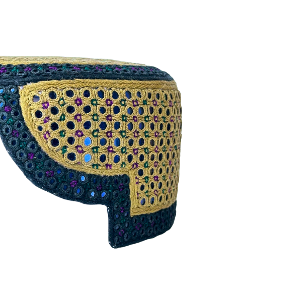 Golde Sindhi Topi - BlueShade -  Nasir Bhai