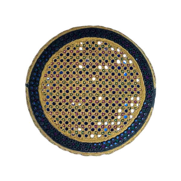 Golde Sindhi Topi - BlueShade -  Nasir Bhai