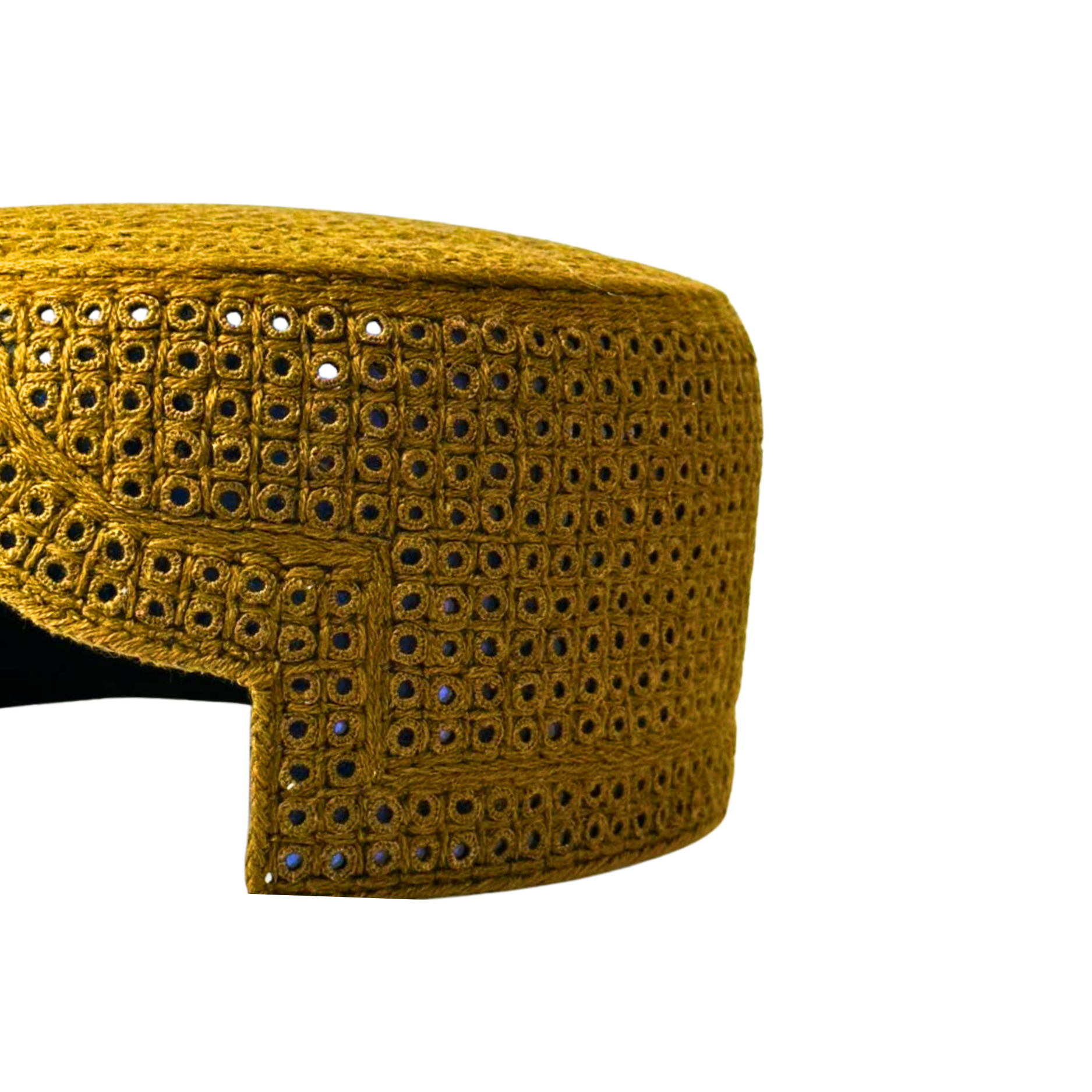 Golden Sindhi Topi - Golden Shade - Nasir Bhai