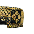 Golden Sindhi Topi - Traditional design - Golden Shade- Nasir Bhai