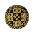 Golden Sindhi Topi - Traditional design - Golden Shade- Nasir Bhai