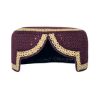Mraoon Sindhi Topi - Gloden Shade - Nasir Bhai