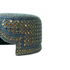 Blue Sindhi Topi - Golden Shade - Nasir Bhai