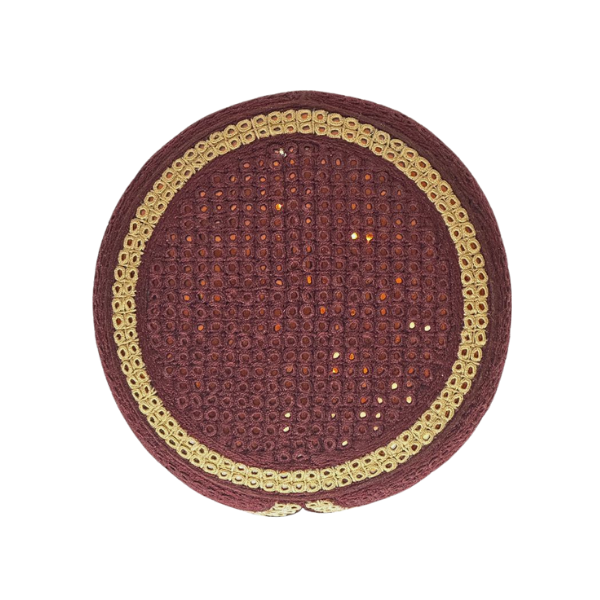 Mraoon Sindhi Topi - Gloden Shade - Nasir Bhai