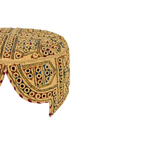 Golden Balochi Topi - Traditional design - Golden Shade - Nasir Bhai
