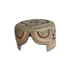 Brown Sindhi Topi - Traditional Design - GoldenShade - Nasir Bhai