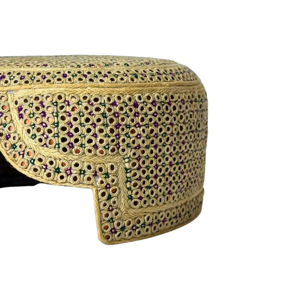 Golden Sindhi Topi - Golden Shade - Nasir Bhai