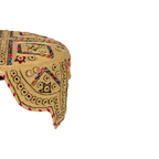 Golden Balochi Topi - Traditional design - Golden Shade - Nasir Bhai