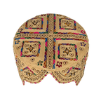 Golden Balochi Topi - Traditional design - Golden Shade - Nasir Bhai