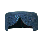 Blue Sindhi Topi - Blue Shade - Nasir Bhai