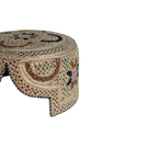 Brown Sindhi Topi - Traditional Design - GoldenShade - Nasir Bhai