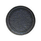 Black Sindhi Topi - Blue Shade - Nasir Bhai
