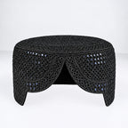 Black Sindhi Topi Blue Shade - Nasir Bhai