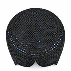 Black Sindhi Topi Blue Shade - Nasir Bhai